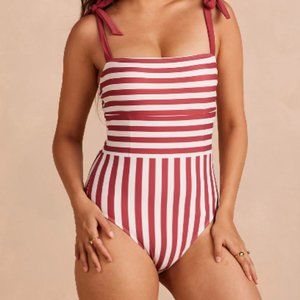 The Tie Oasis - in nautical stripe red